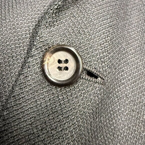 Canali 100% Cashmere Blazer Made in Italy Black Sport Coat 44L - Picture 4 of 10